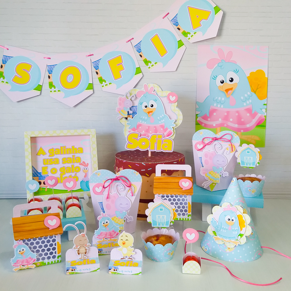 Kit Galinha Pintadinha