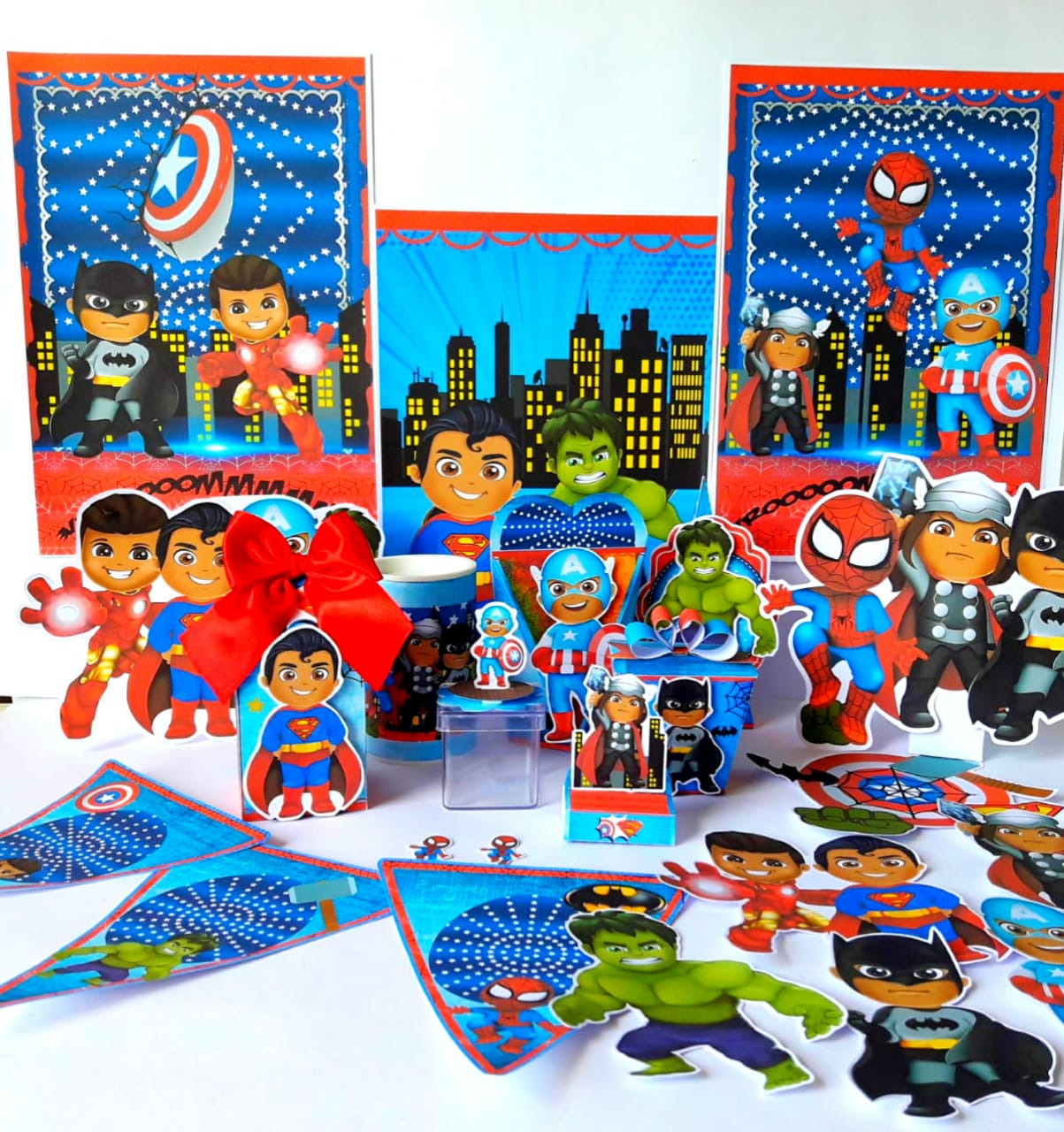 Kit Super heróis