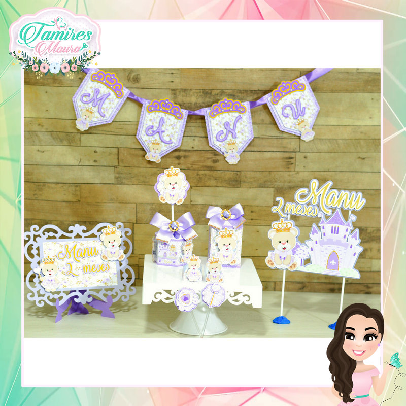 Kit Ursinha princesa